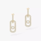 [⭐Miroze]So Move XL Pave_-Set Diamond Pendant Earrings