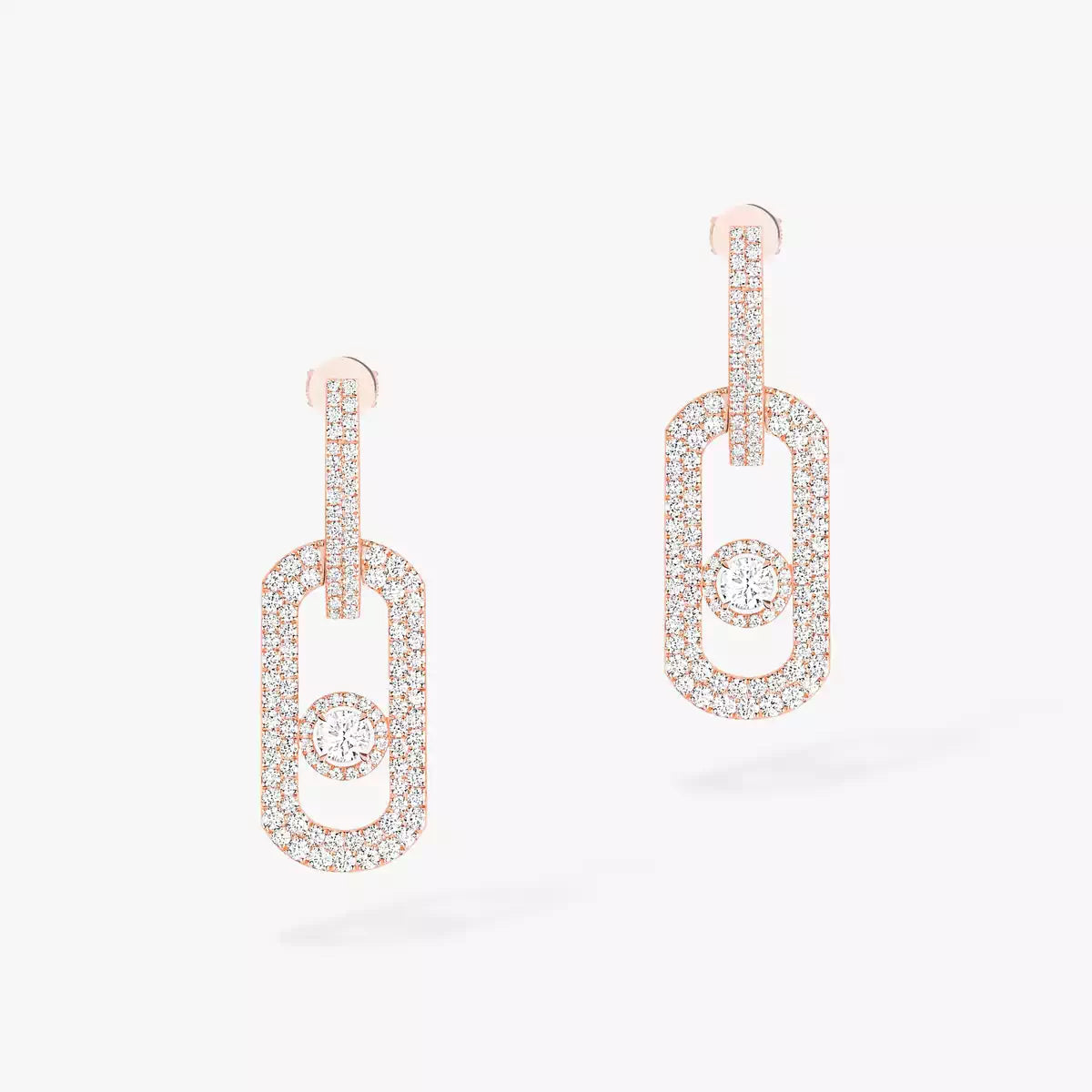 [⭐Miroze]So Move XL Pave_-Set Diamond Pendant Earrings