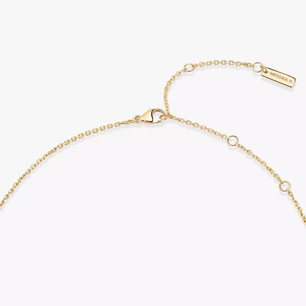 [⭐Miroze]Lucky Eye Diamond Necklace in Rose Gold and Turquoise