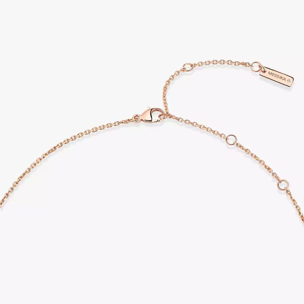[⭐Miroze]Lucky Eye Diamond Necklace in Rose Gold and Turquoise