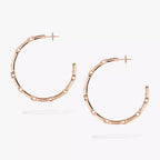 [[⭐Miroze]Move Link Diamond Hoop Earrings