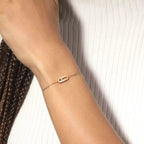 [⭐Miroze]Move Uno Diamond Bracelet