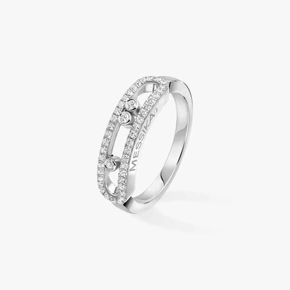 [⭐Miroze] Baby Move Gold Diamond Pave_ Ring