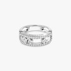 [⭐Miroze] Move Gold Diamond Pave_ Ring