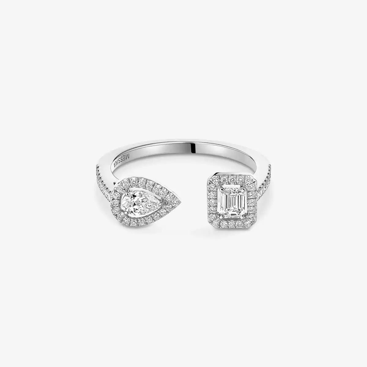 [⭐Miroze]My Twin Toi Gold Diamond Ring