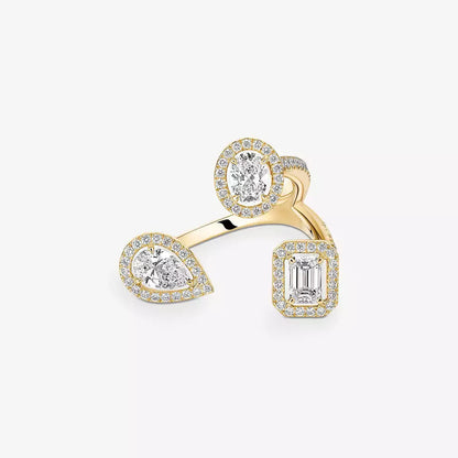 [⭐Miroze] Diamond Ring 0,25ct My Twin Trilogy