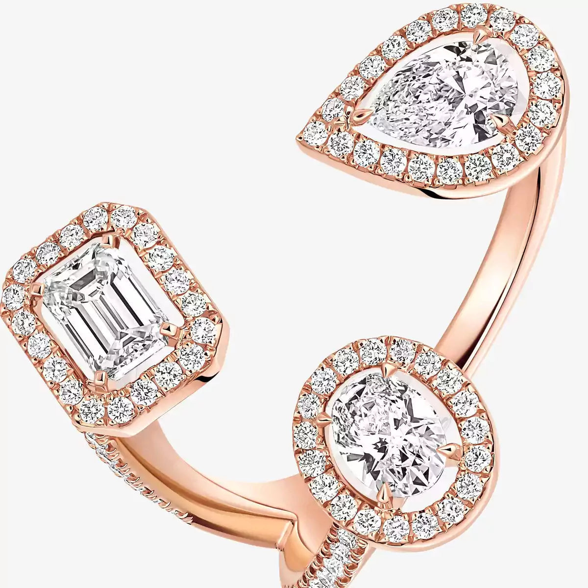 [⭐Miroze] Diamond Ring 0,25ct My Twin Trilogy