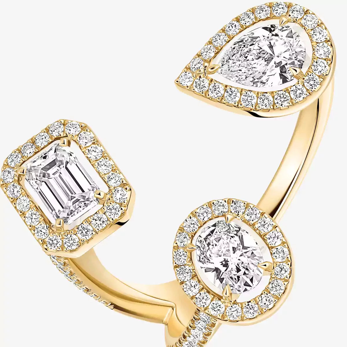[⭐Miroze] Diamond Ring 0,25ct My Twin Trilogy