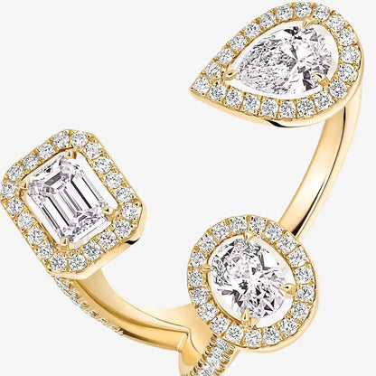 [⭐Miroze] Diamond Ring 0,25ct My Twin Trilogy