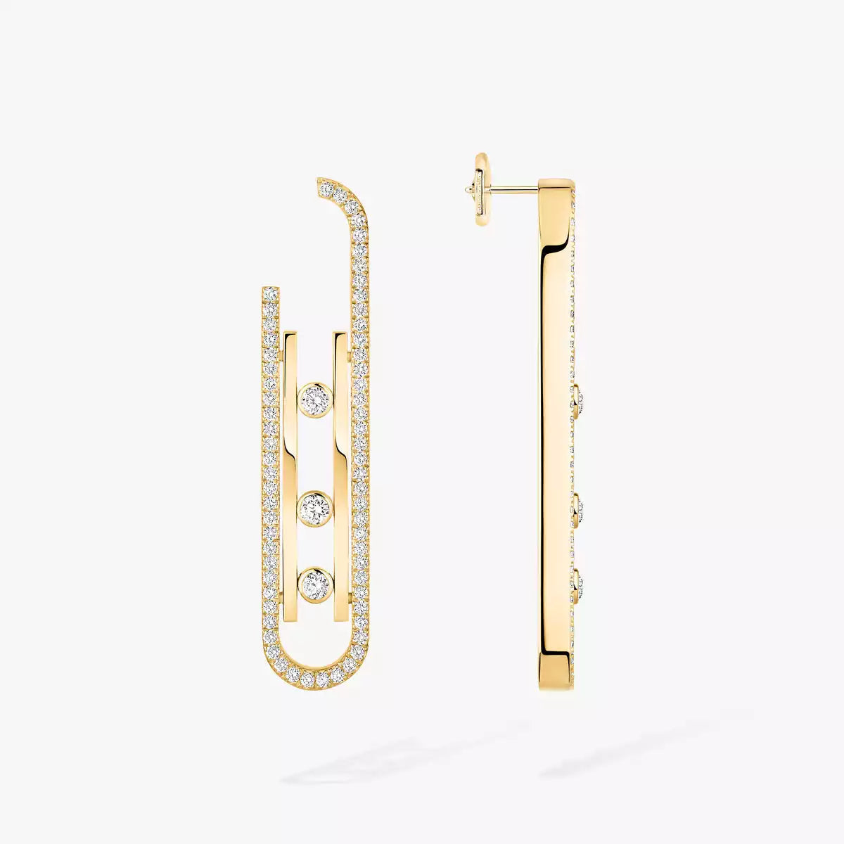 [⭐Miroze]Diamond Pendant Earrings Move 10Th