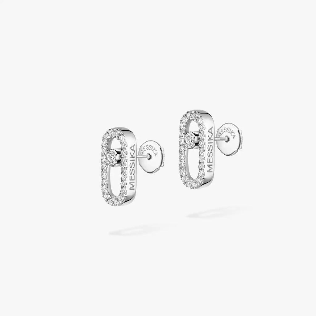 [⭐Miroze]Move Uno Diamond Earrings