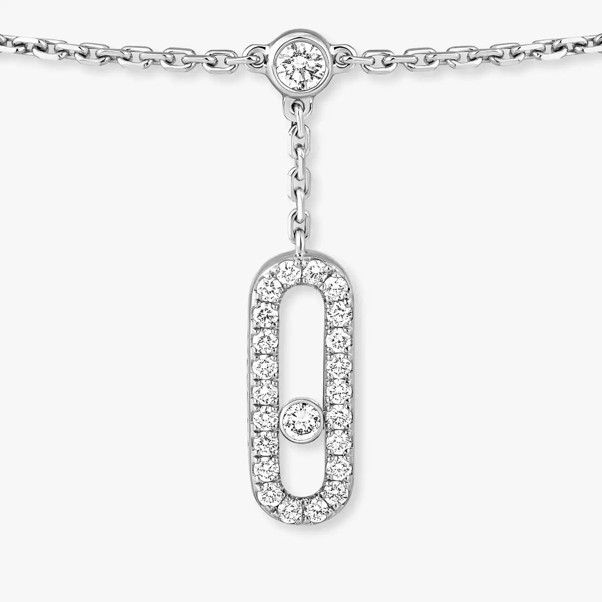 [⭐Miroze] Move Uno pavé ankle bracelet