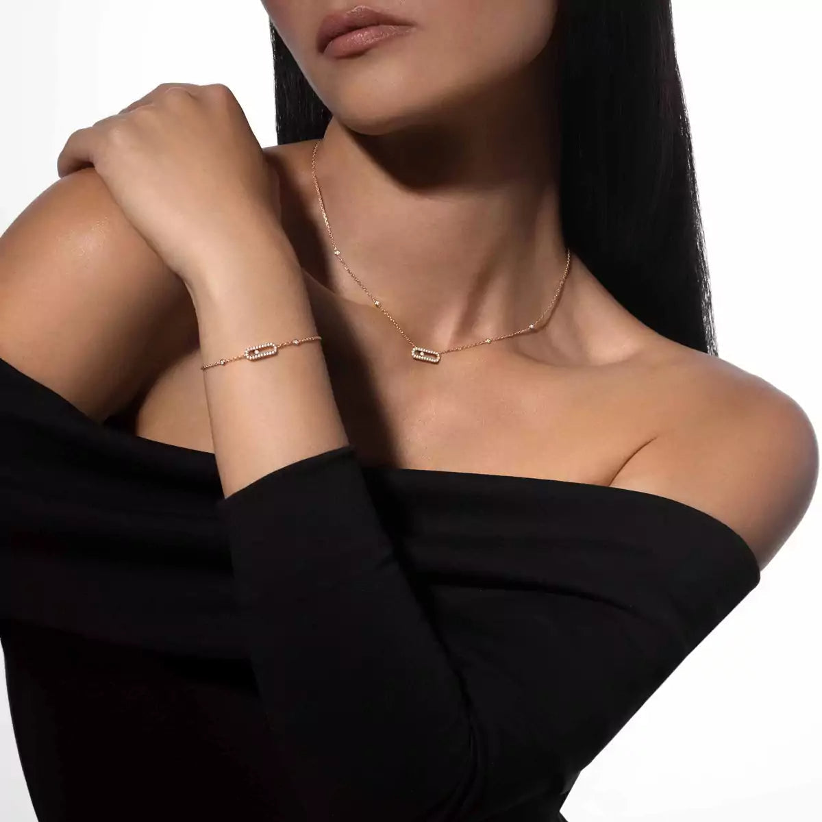 [⭐Miroze]Move Uno Diamond Bracelet
