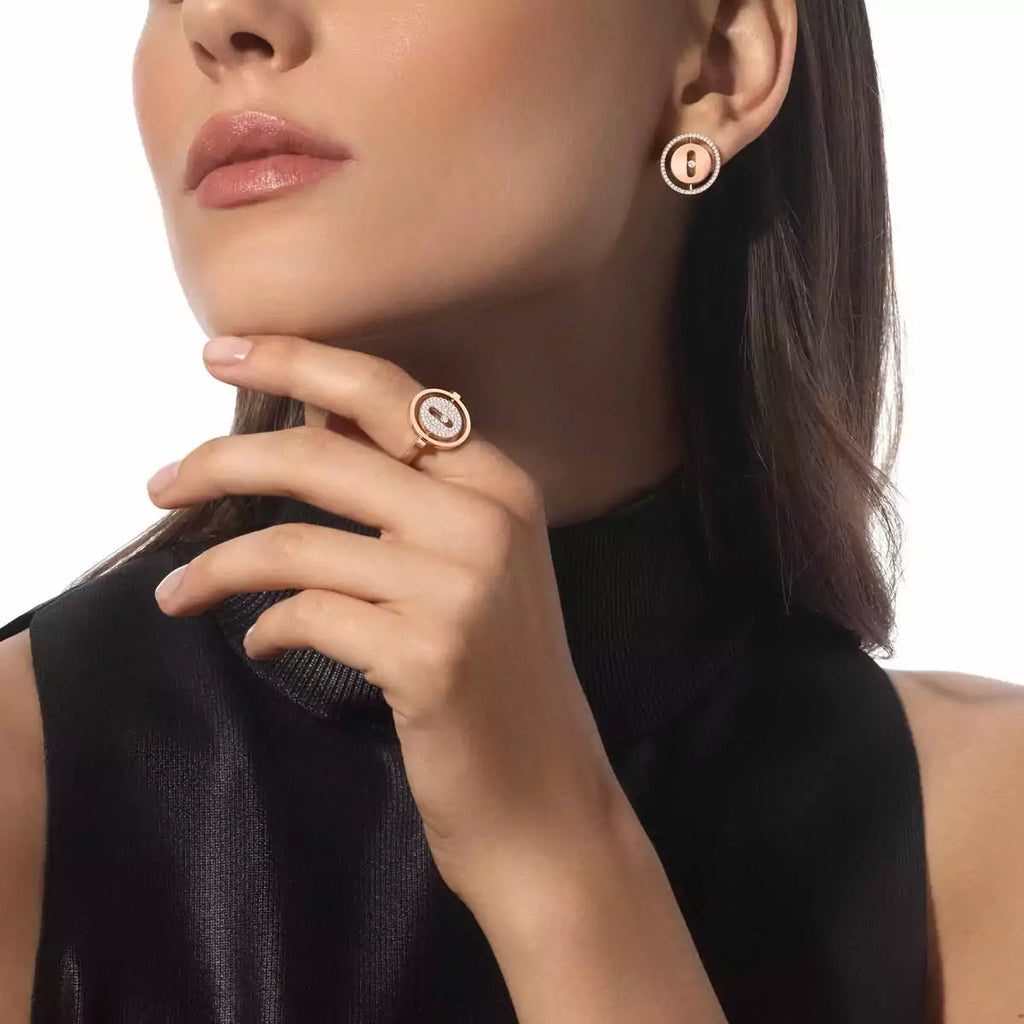 [⭐Miroze]Lucky Move Diamond Earrings