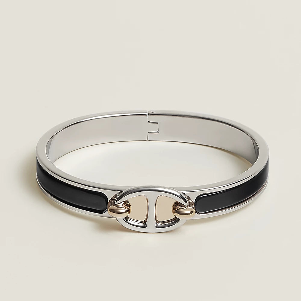 ⭐Miroze CLIC CHAINE SILVER BRACELET