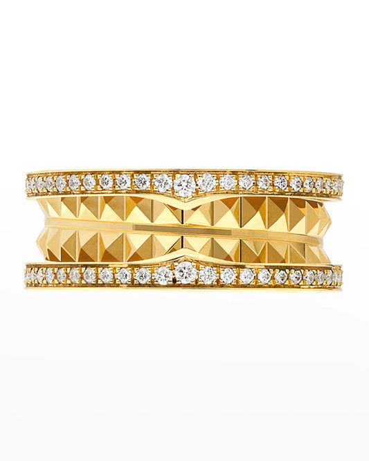 [⭐Miroze]ZERO 1 GOLD DIAMOND RING