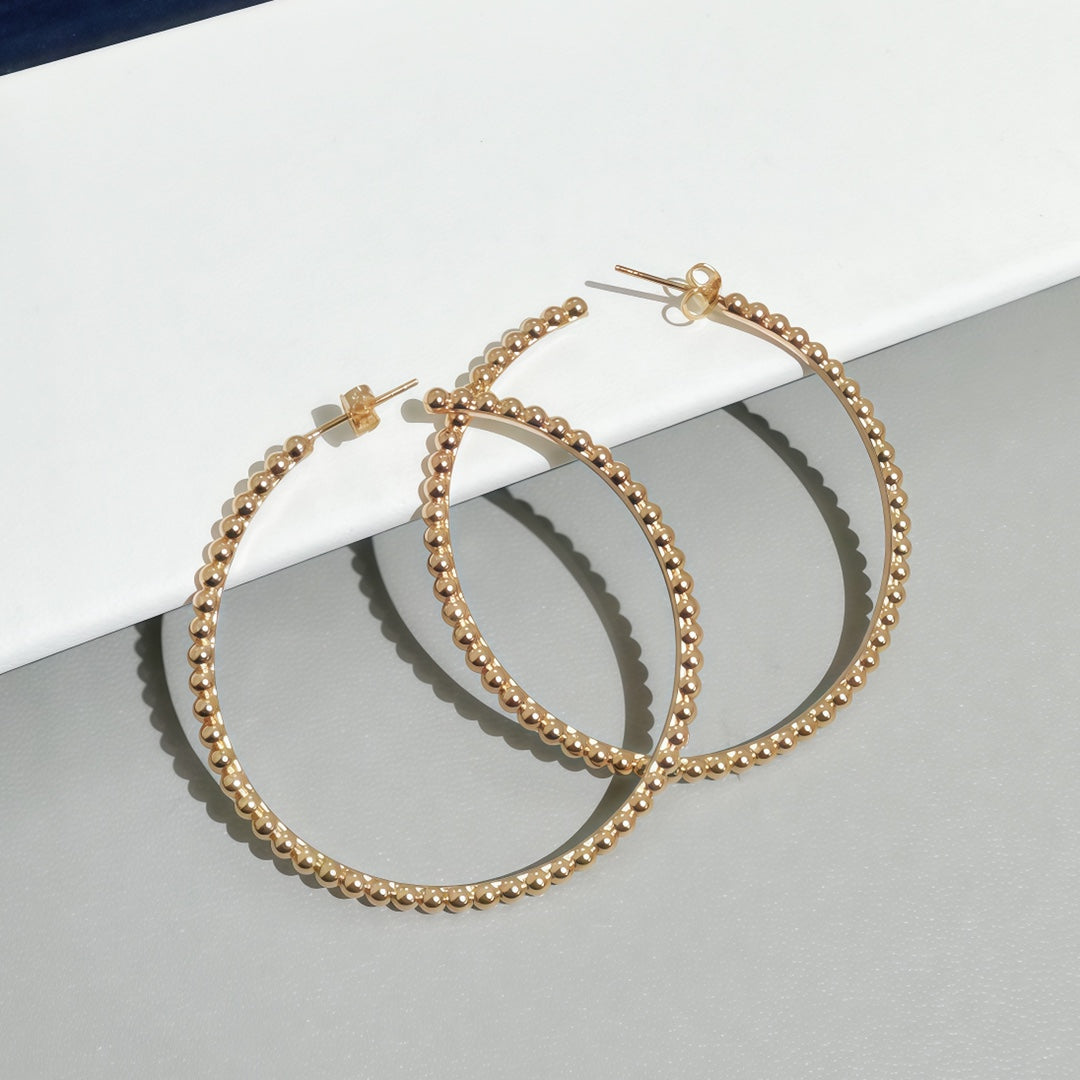 [⭐Miroze] SMOOTH BEAD STUD EARRINGS