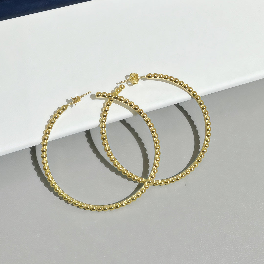 [⭐Miroze] SMOOTH BEAD STUD EARRINGS