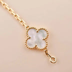 [⭐Miroze ]New CLOVER WHITE PEARL MOP 5 MOTIF BRACELET COLLECTION