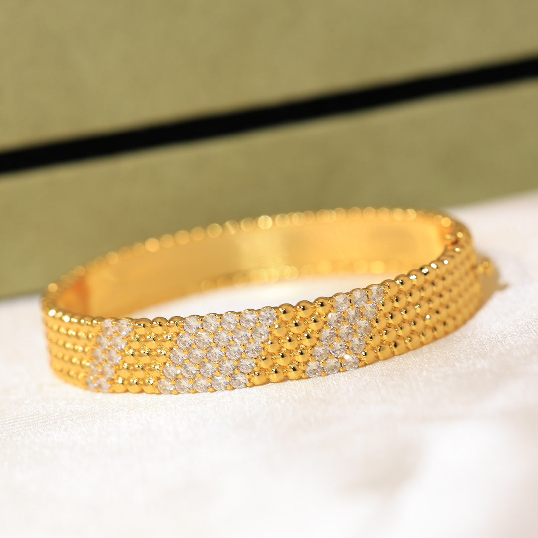 [⭐Miroze]  FIVE-ROW DIAMOND BRACELET