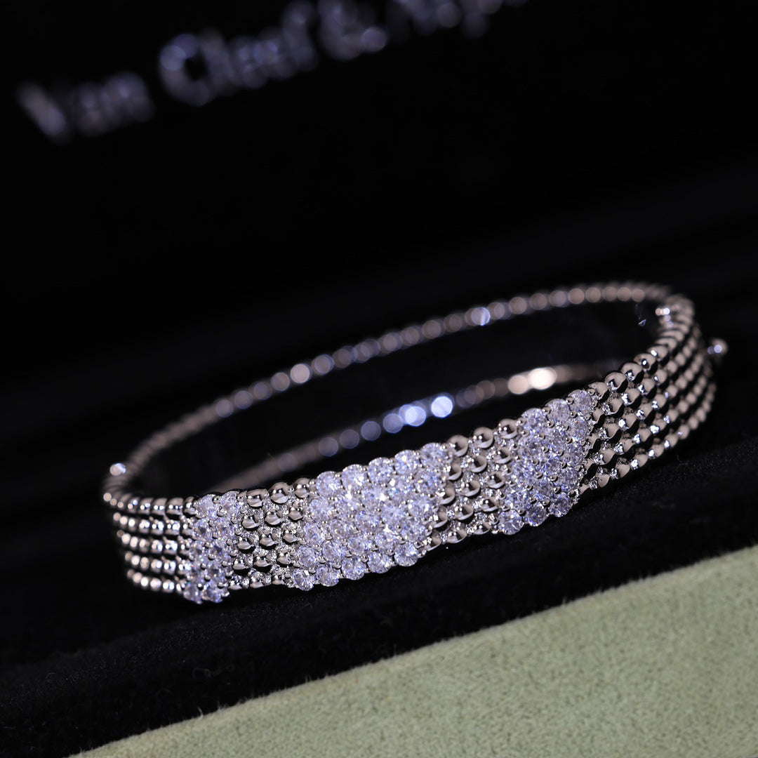 [⭐Miroze]  FIVE-ROW DIAMOND BRACELET