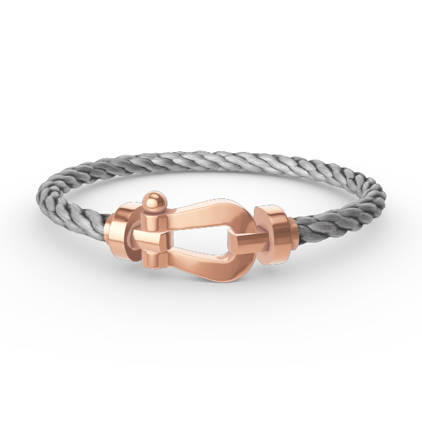 [⭐Miroze] FORCE LARGE HORSESHOE NO DIAMOND BRACELET ROSE GOLD