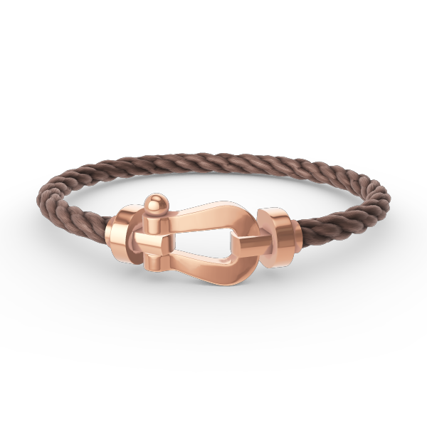 [⭐Miroze] FORCE LARGE HORSESHOE NO DIAMOND BRACELET ROSE GOLD