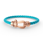 ⭐Miroze FORCE LARGE HORSESHOE NO DIAMOND BRACELET ROSE GOLD