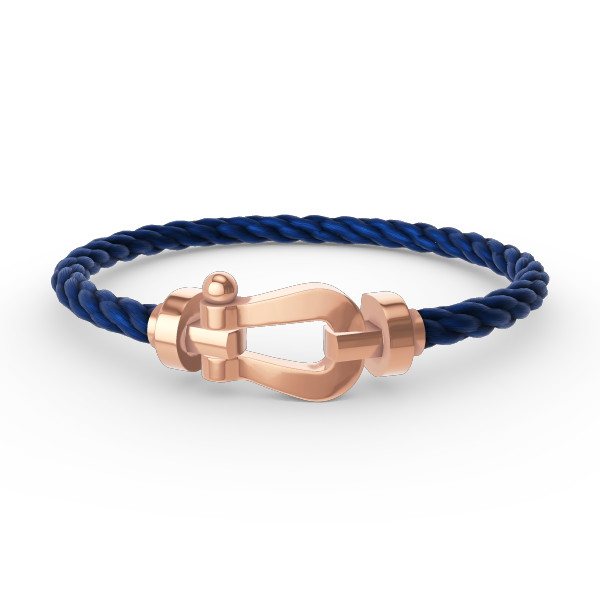 [⭐Miroze] FORCE LARGE HORSESHOE NO DIAMOND BRACELET ROSE GOLD