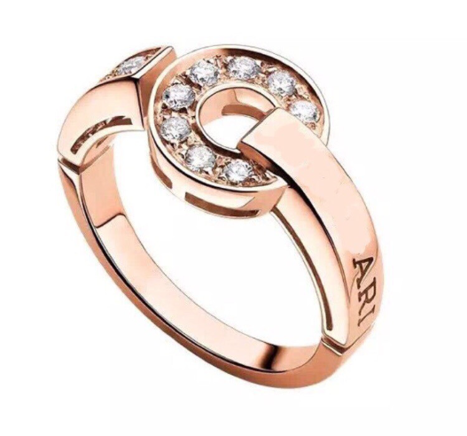 [⭐Miroze]DREAM RING DIAMOND PINK GOLD