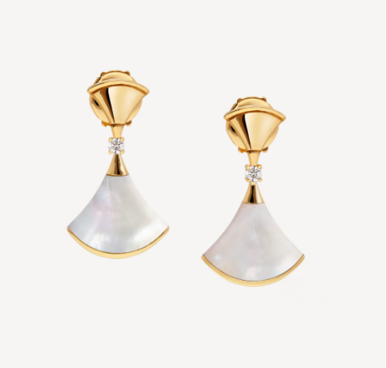 [⭐Miroze]DREAM MOP 1 DIAMOND EARRINGS
