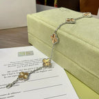 [⭐Miroze ]New  CLOVER 5 MOTIF LASER BRACELET COLLECTION