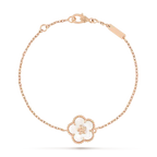 ⭐Miroze LUCKY WHITE MOP PLUM BLOSSOM  BRACELET
