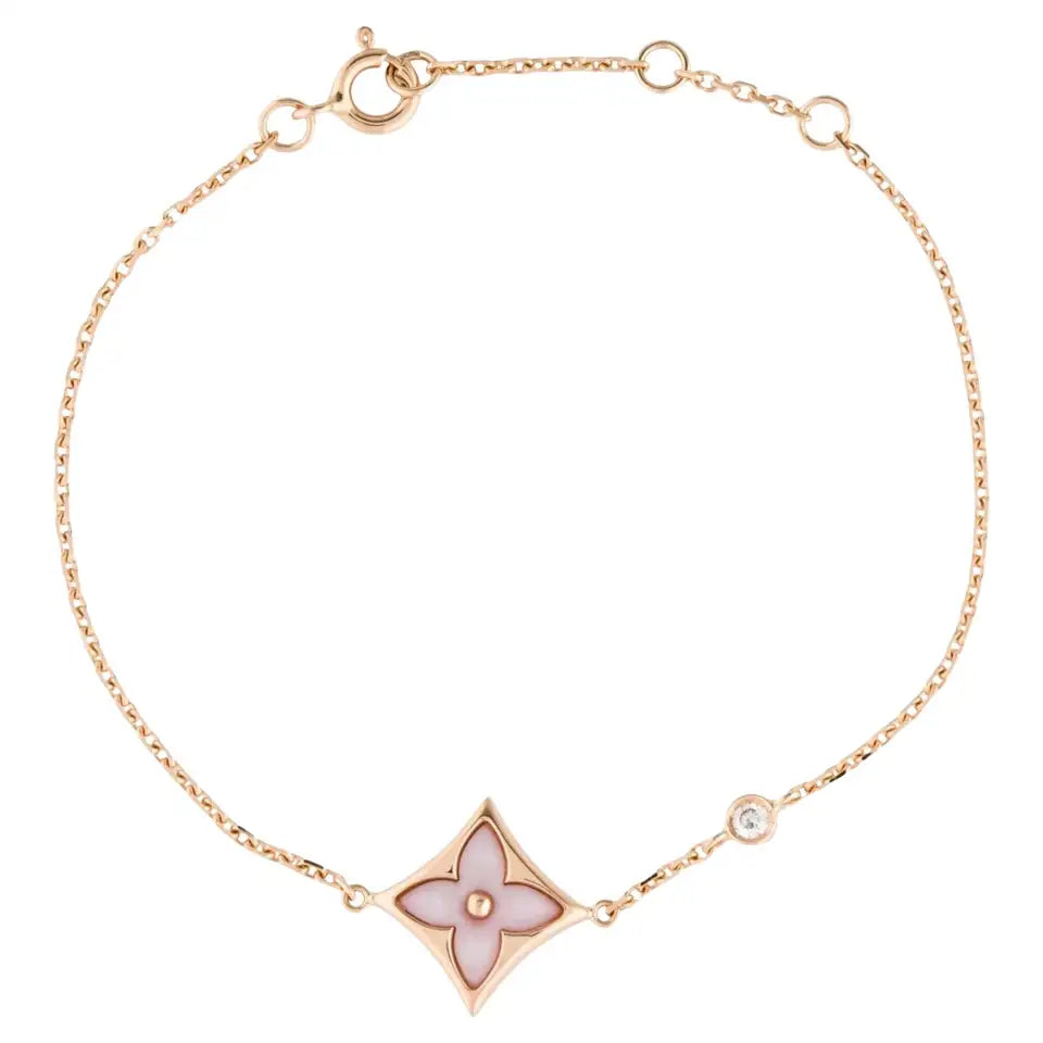 ⭐Miroze STAR 1 DIAMOND PINK GOLD BRACELET