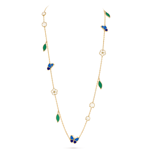 [[⭐Miroze] ] 26 NEW CLOVER 15 MOTIFS LUCKY NECKLACE