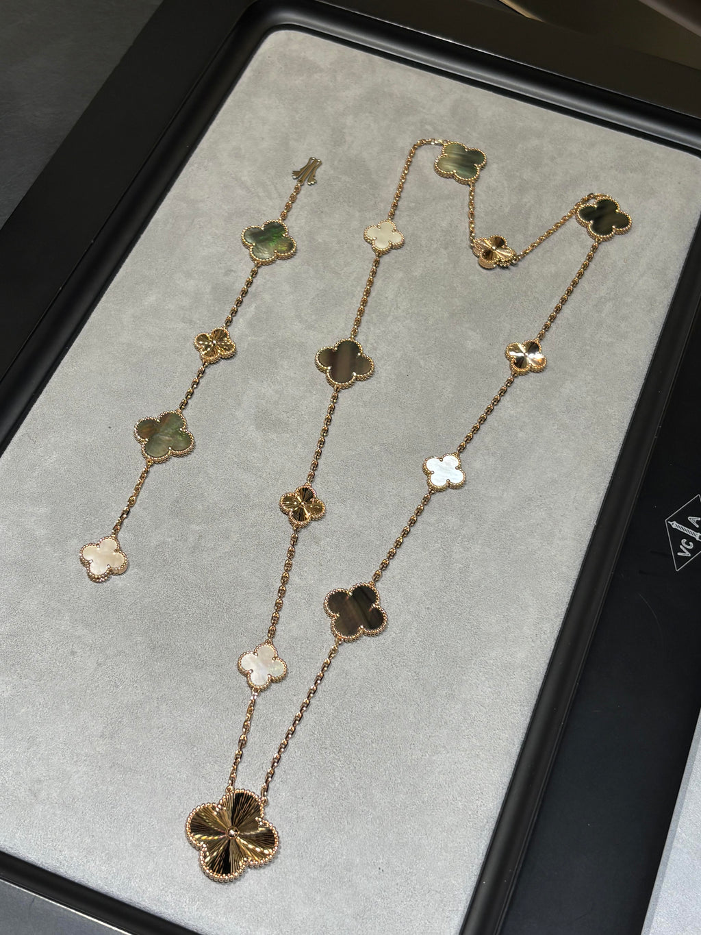 [⭐Miroze ] 25 NEW CLOVER 15 MOTIFS GRAY MOTHER-OF-PEARL