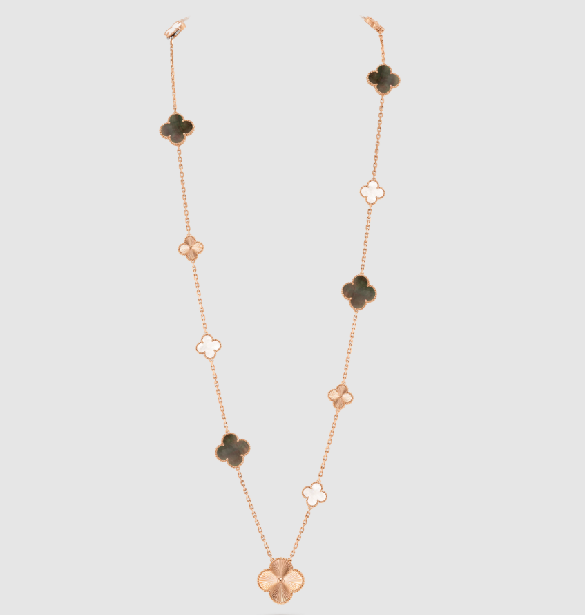 [⭐Miroze ] 25 NEW CLOVER 15 MOTIFS GRAY MOTHER-OF-PEARL