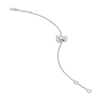 ⭐Miroze FRIVOLE SILVER FLOWER DIAMOND BRACELET