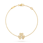 ⭐Miroze FRIVOLE GOLD FLOWER DIAMOND BRACELET