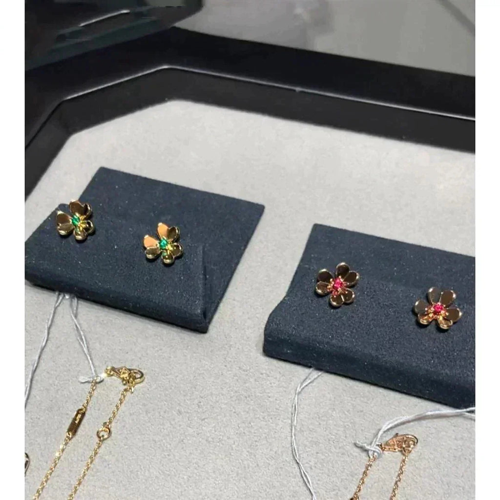 ⭐Miroze FRIVOLE  FLOWER PINK EARRINGS