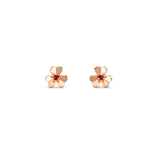 ⭐Miroze FRIVOLE  FLOWER PINK EARRINGS
