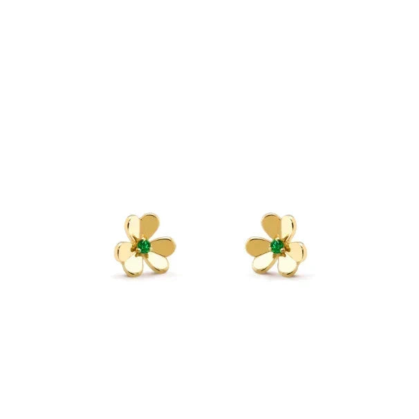 ⭐Miroze FRIVOLE  FLOWER MALACHITE EARRINGS