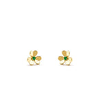 ⭐Miroze FRIVOLE  FLOWER MALACHITE EARRINGS