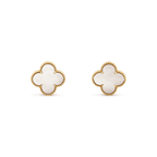 ⭐Miroze CLOVER MINI GOLD EARRINGS
