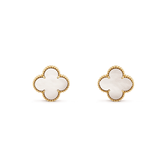 [⭐Miroze]CLOVER MINI GOLD EARRINGS