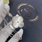 ⭐Miroze CLOVER 25MM SILVER BIG CLOVER NECKLACE