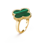 ⭐Miroze CLOVER MALACHITE RING