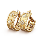 ⭐Miroze PERLEE DIAMOND EARRINGS