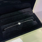 ⭐Miroze CLOVER  SINGLE FLOWER BRACELET SILVER