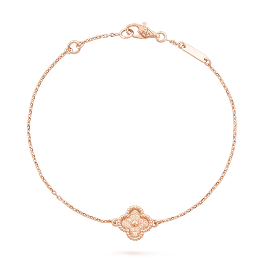 [⭐Miroze]CLOVER SINGLE FLOWER BRACELET